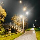 На Самойловском мосту в Иванове установили освещение