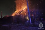 За сутки в Ивановской области сгорело 2 частных дома