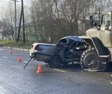 Водитель легковушки погиб после столкновения с грузовиком в Палехе