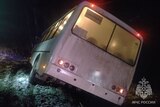 Пассажирский автобус съехал в кювет в Ивановском округе
