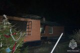 Частный дом сгорел в деревне Ломы Ивановского округа