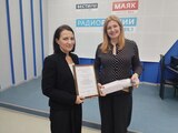 Корреспондент «Радио России Иваново» удостоена Благодарности регионального Уполномоченного по правам ребенка