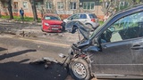 Жесткая авария остановила движение на улице Лежневской в Иванове