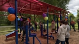 Новая спортивная площадка появилась в деревне Гаврилково Вичугского района