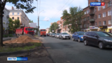 На улице Громобоя в Иванове уже положили выравнивающий слой асфальта