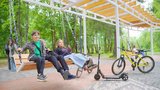 Парк Железнодорожников становится у жителей Комсомольска любимым местом для отдыха и прогулок