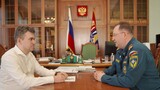 Станислав Воскресенский встретился с новым руководителем регионального управления МЧС России