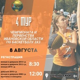 На набережной Уводи в Иванове состоятся Всероссийские соревнования по баскетболу 3x3