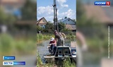 Субботник около Церковного пруда прошёл в Родниках Ивановской области