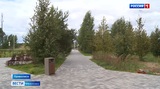 В Приволжске завершается благоустройство Аллеи Победы