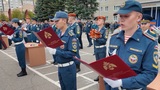 Глава МЧС России Александр Куренков принял присягу курсантов Ивановской пожарно-спасательной академии