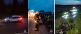 Мотоциклист пострадал в аварии на трассе в Ивановской области