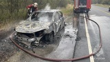 Три машины сгорели в Ивановской области за прошедшие сутки