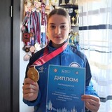 Южанка стала победительницей регионального турнира по каратэ «Битва на Волге»