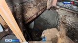 Дыра от потолка до подвала зияет в жилом доме № 30 в Кинешме