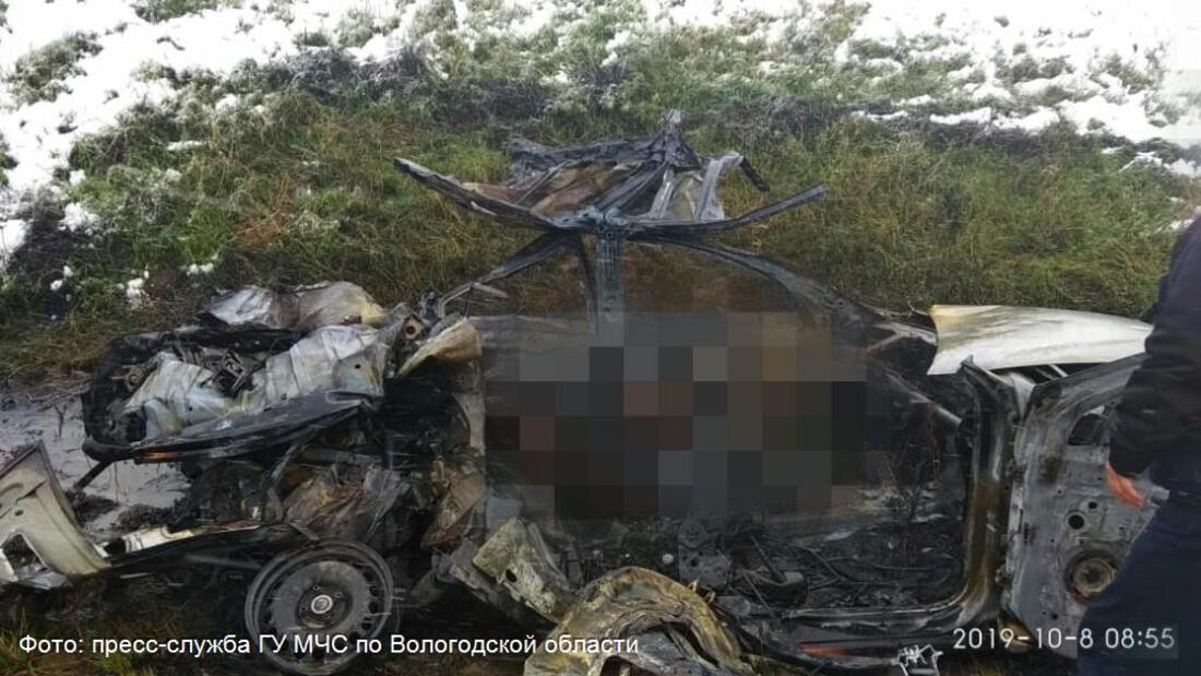 ДТП в Шекснинском районе унесло жизни четырёх человек