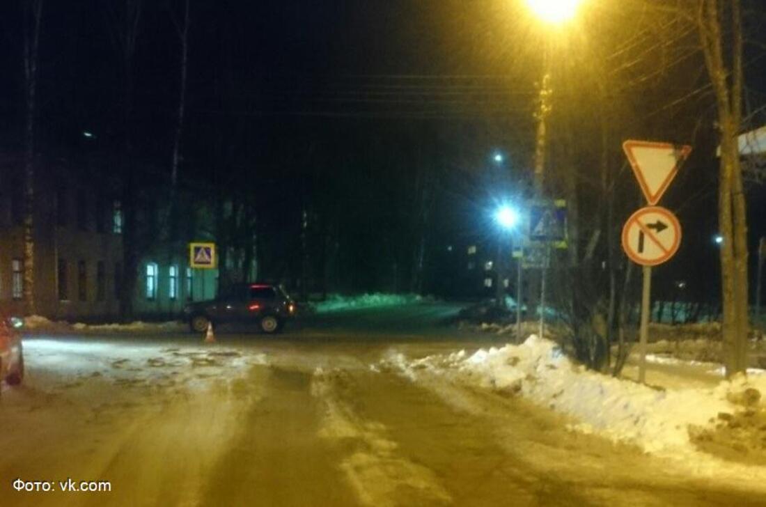 В центре Великого Устюга сбили школьника