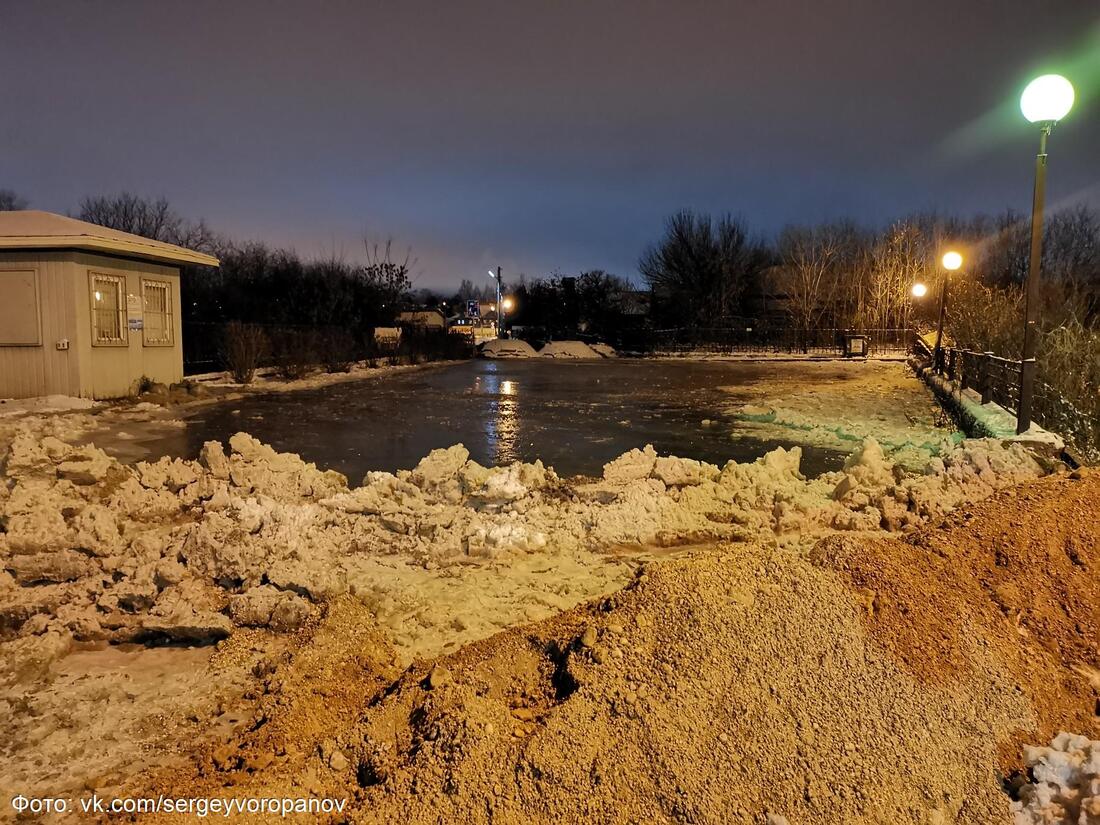 Уровень воды в Вологде медленно снижается