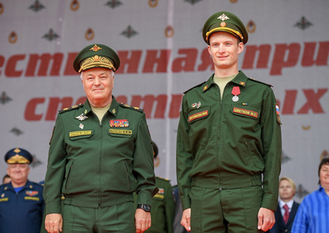 Биатлонист Максим Цветков награждён орденом «За заслуги перед Отечеством» II степени