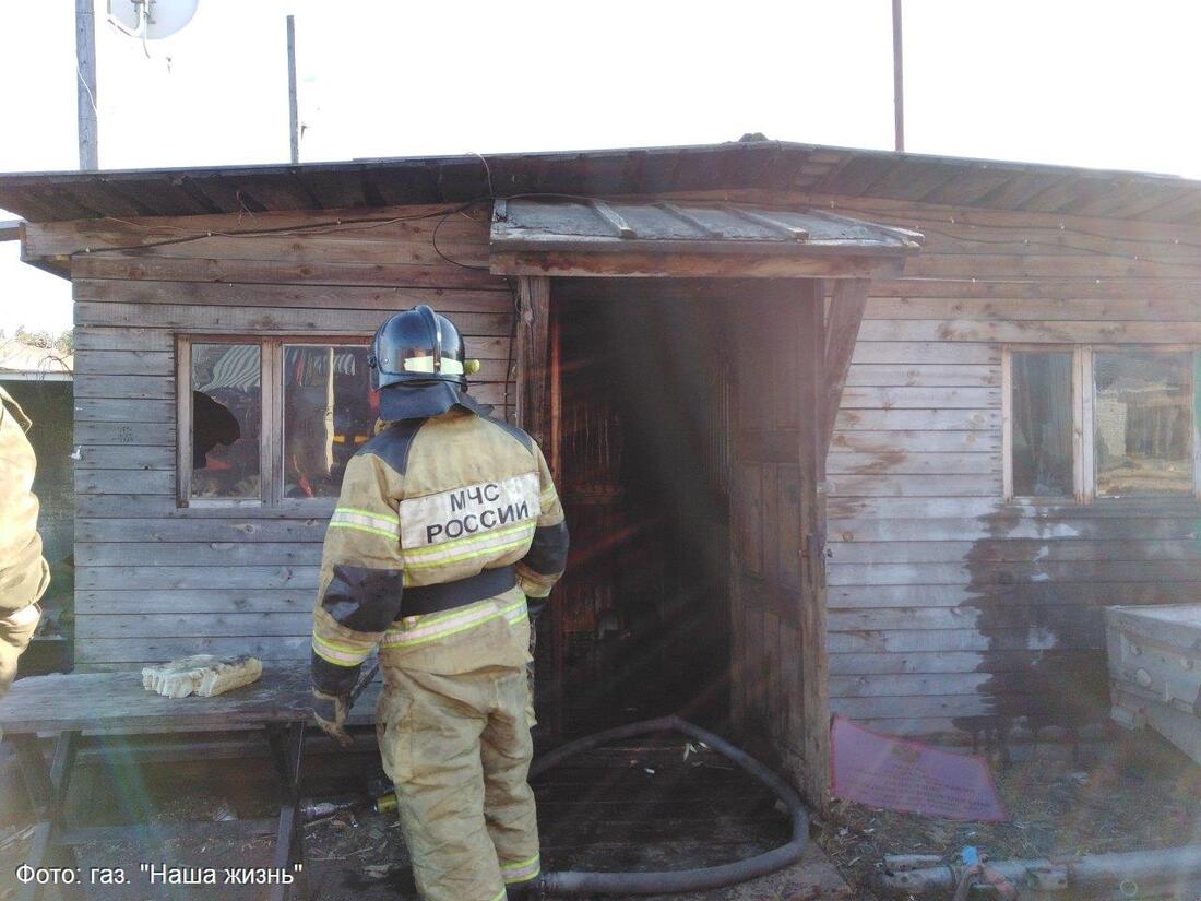 В Бабаево из-за неисправной проводки едва не сгорела пилорама 