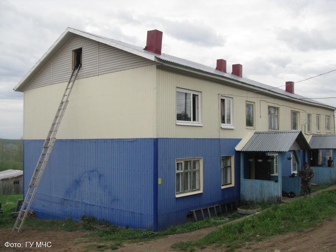 Двухгодовалый ребёнок пострадал при пожаре в Верховажье