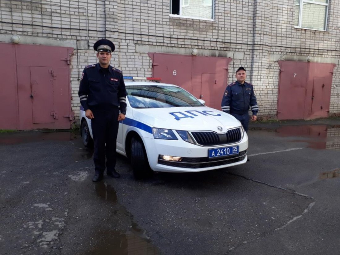 Вологодские полицейские спасли тонувшую в болоте девушку