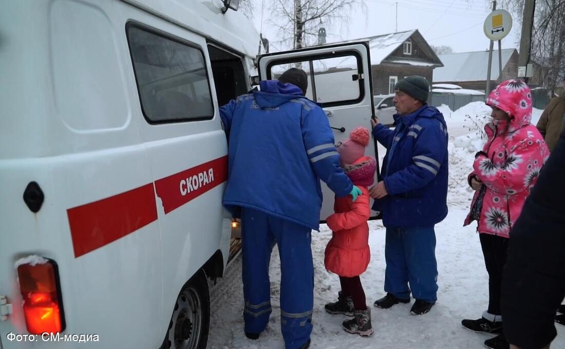 В центре Великого Устюга сбили первоклассницу