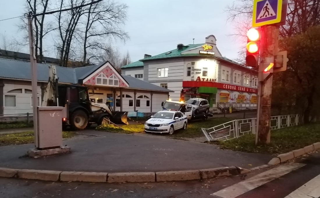 Нетрезвый лихач на иномарке устроил погоню в Вологде