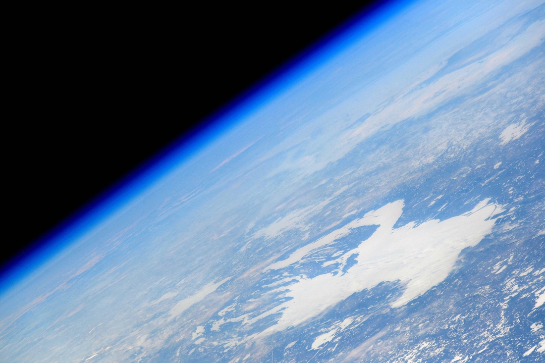 Экипаж МКС заснял Онежское озеро из космоса