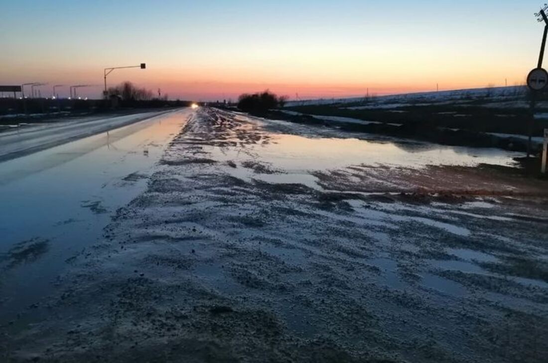 Федеральная трасса в Череповецком районе оказалась в зоне подтопления