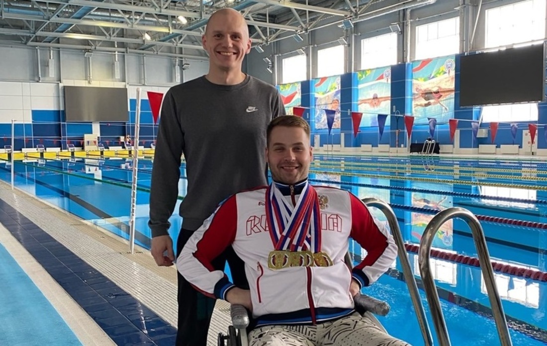 Шесть наград на предпаралимпийском чемпионате России завоевал череповецкий пловец