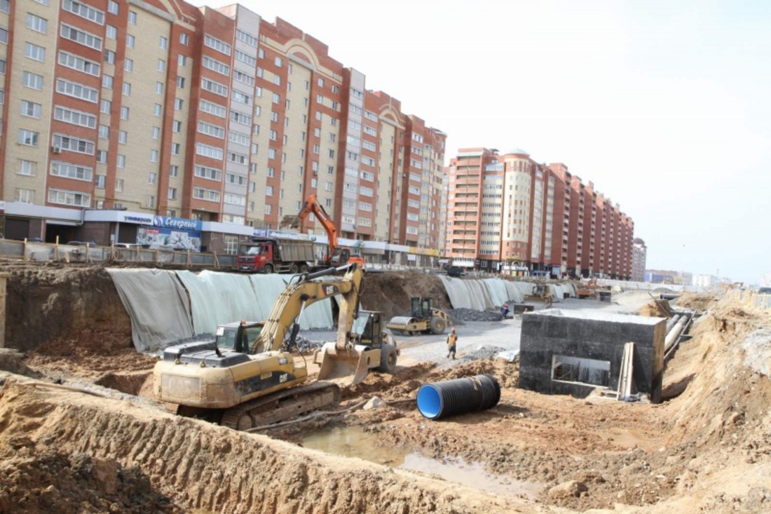 Полностью построенному. Фото Череповца 2021 год. Строительный Череповце