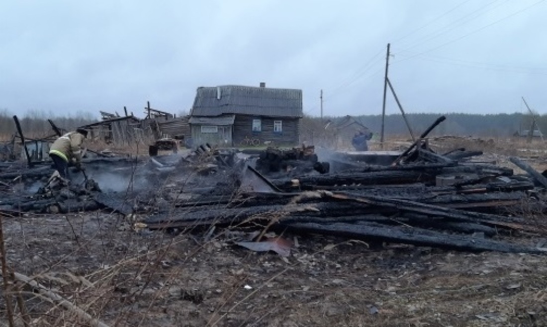 Пенсионерка погибла при пожаре в Бабаевском районе