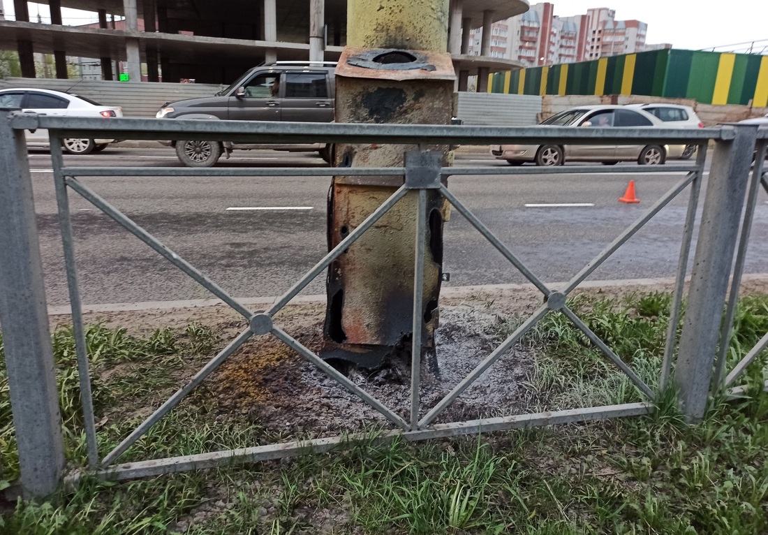 Пожар на городских электросетях произошёл в Вологде