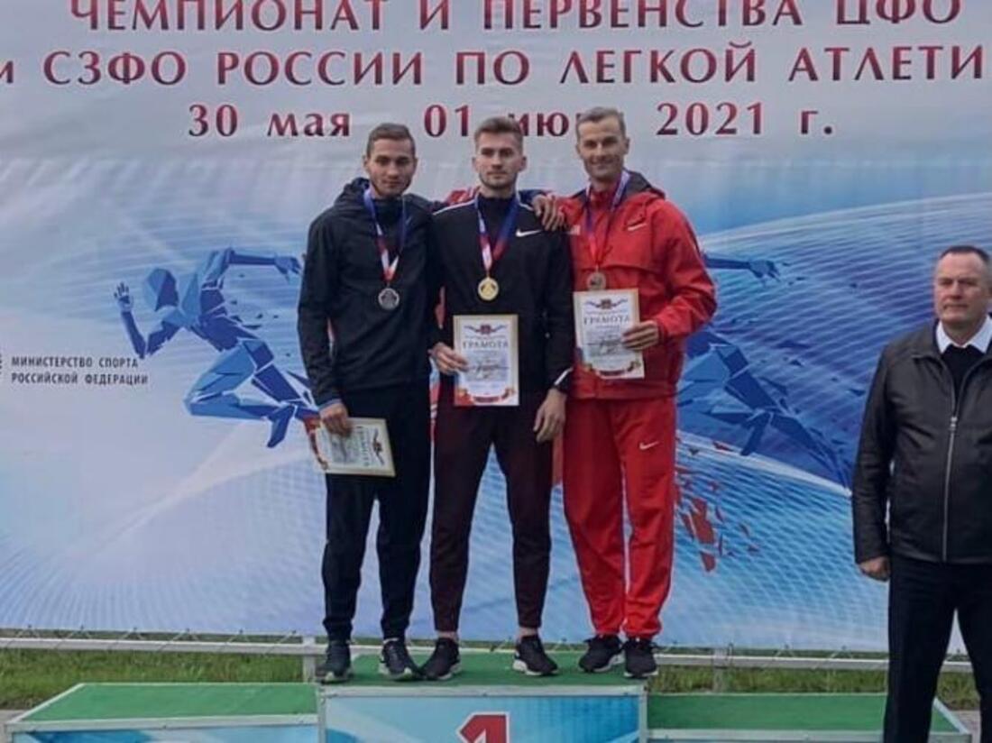 Вологодские легкоатлеты заняли первые места на чемпионате и первенстве СЗФО РФ
