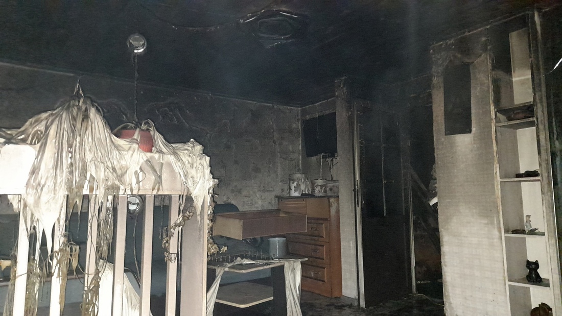 49-летний мужчина пострадал на пожаре в собственном доме в Великом Устюге