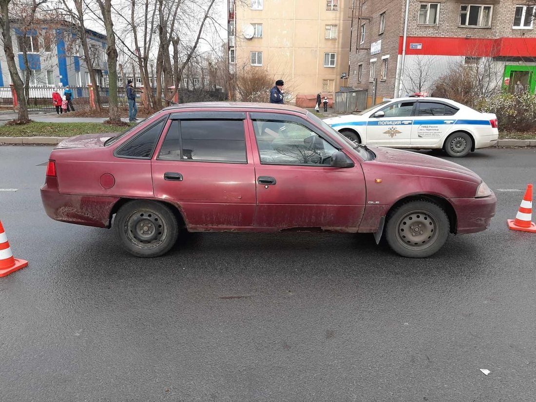 В Череповце два пешехода попали в больницу после ДТП