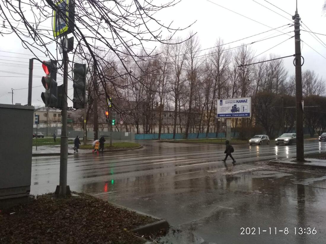 В Вологде неизвестный сбил мужчину на «зебре» и скрылся с места ДТП