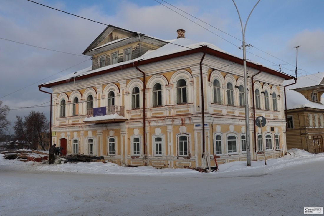 В Устье началась реставрация одного из самых старинных зданий села