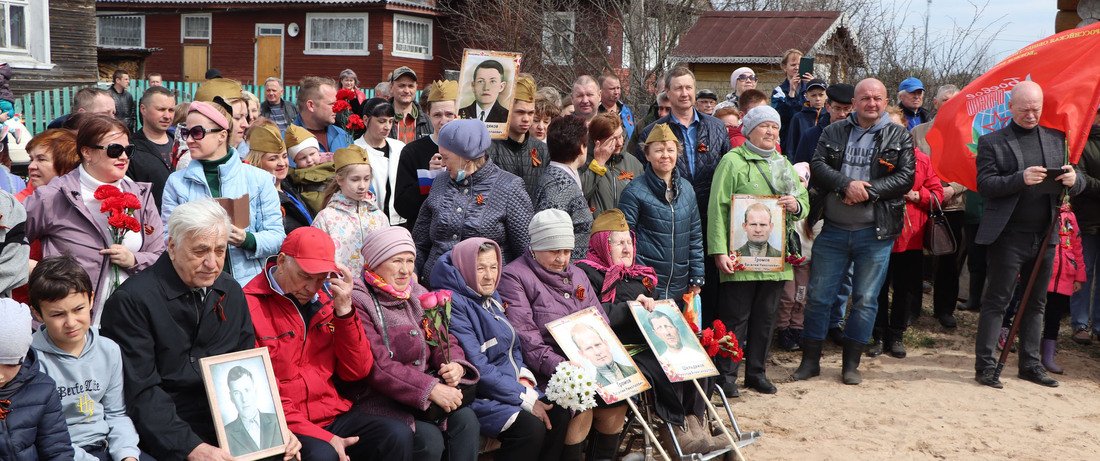 Новый воинский мемориал открыт в Сокольском районе