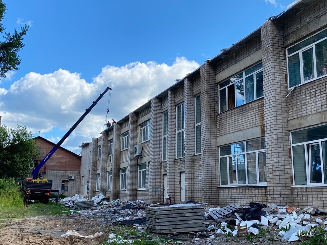 Ремонт Дома Культуры продолжается в Кичменгско-Городецком районе  