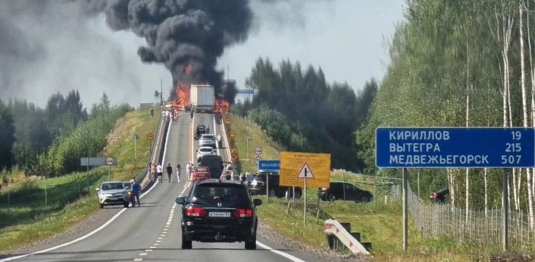 Виновник массовой аварии под Кирилловом заключён под стражу