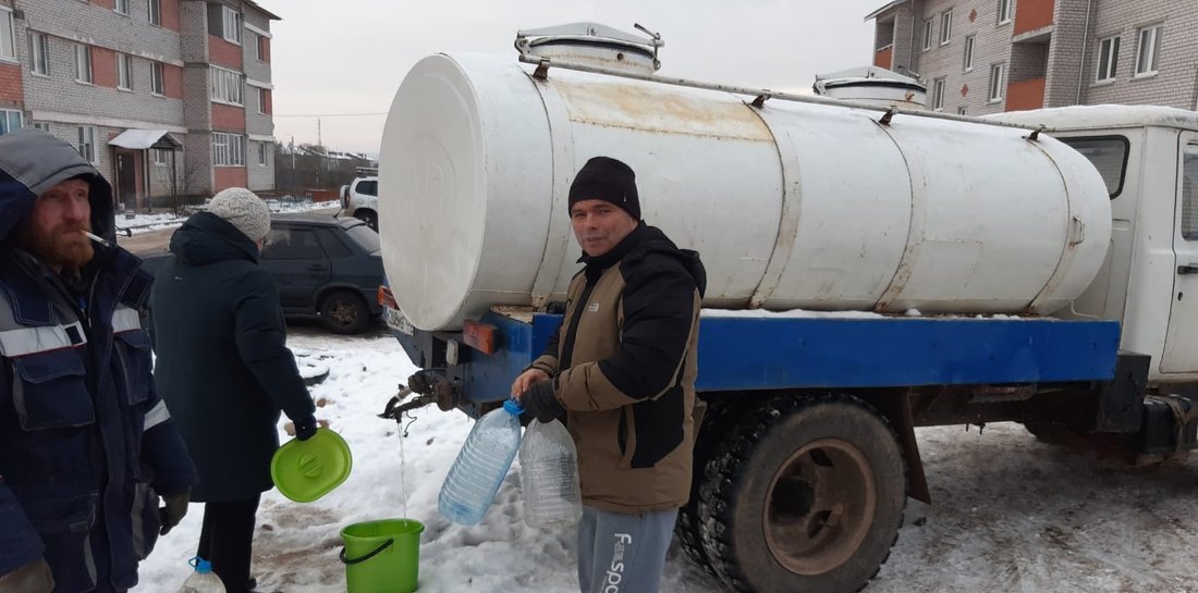 Тысячи жителей Вытегры остались без водоснабжения