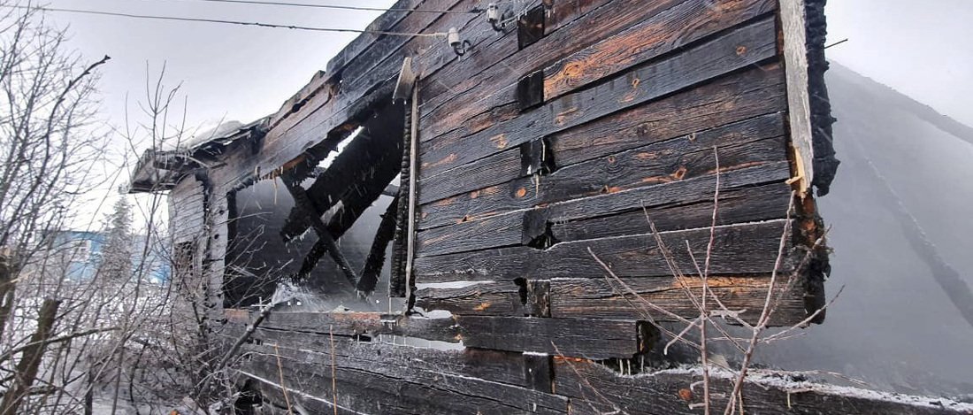 Пожилой никольчанин погиб при пожаре в собственном доме