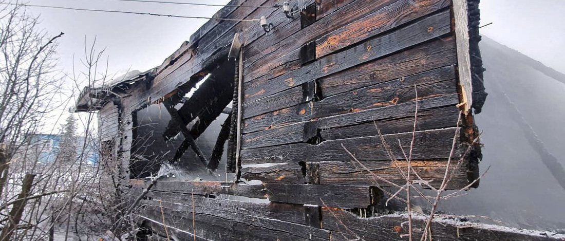 Пожилой никольчанин погиб при пожаре в собственном доме