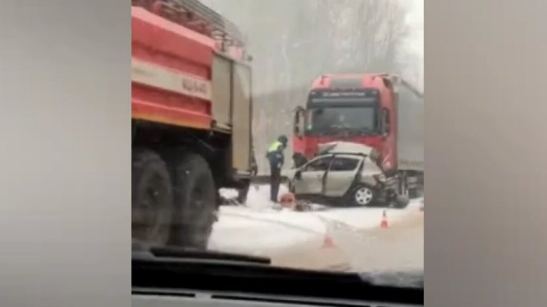 Череповчанка погибла в жуткой аварии с фурой в Ленинградской области