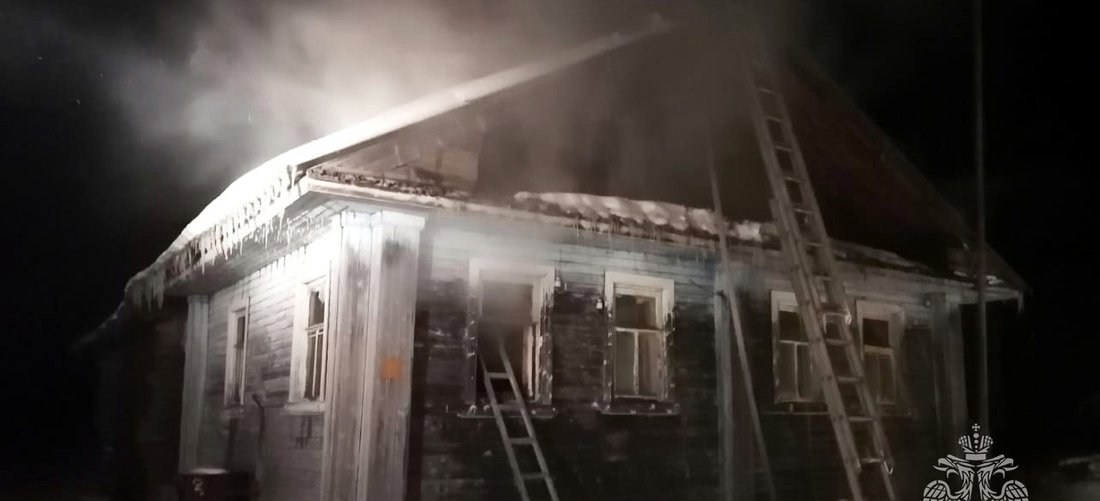 Пожилой мужчина погиб при пожаре в Сямженском округе