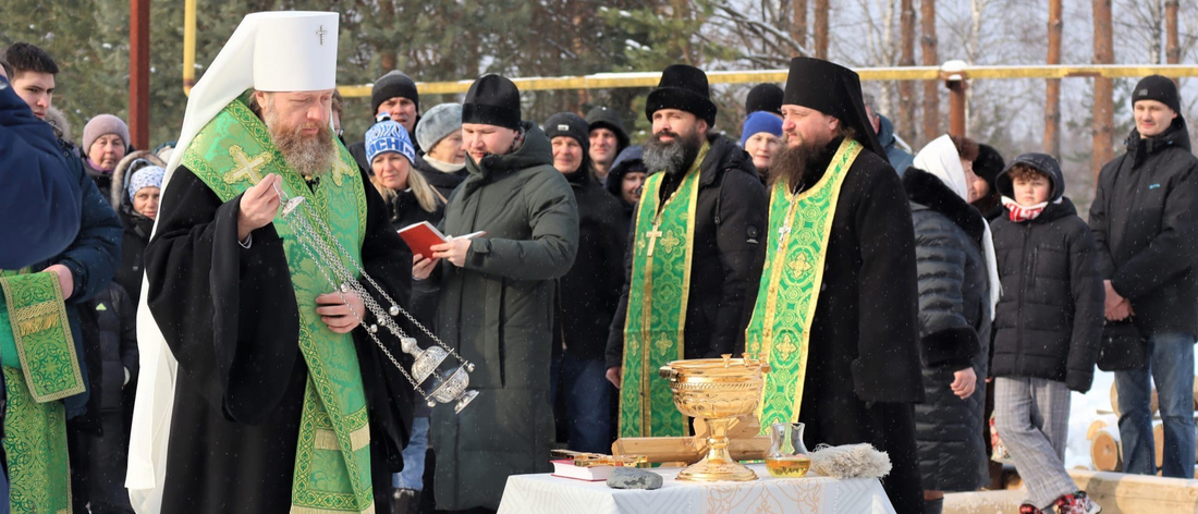 Основание нового храма заложено в Грязовецком округе