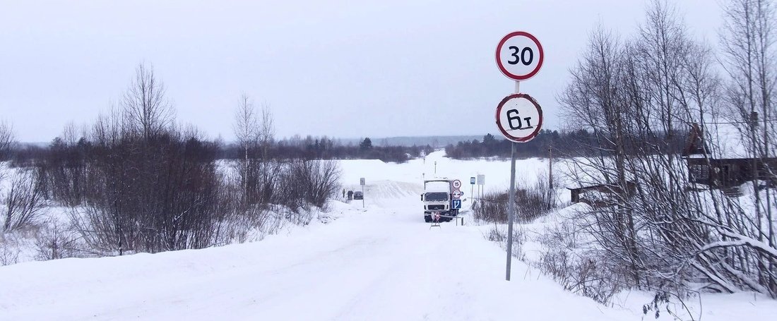 Снижается грузоподъёмность переправ на реках Великоустюгского округа