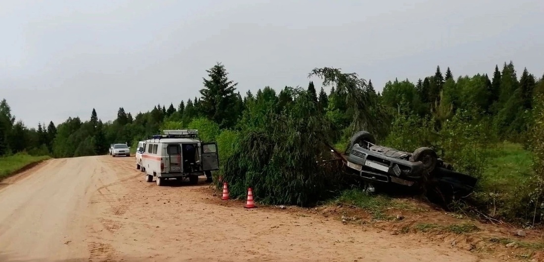 Мужчина и женщина погибли в автокатастрофе под Вожегой